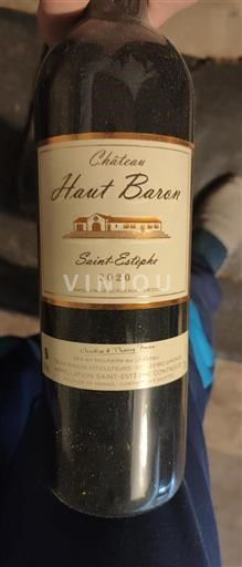 Bordeaux Saint-Estèphe Château Haut Baron 2020