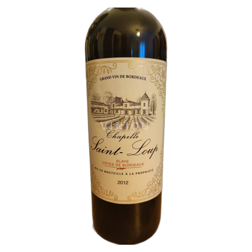 Bordeaux Blaye-Côtes-de-Bordeaux Chapelle Saint-Loup 2012