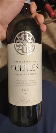 La Rioja Rioja Puelles Gran Reserva 2011