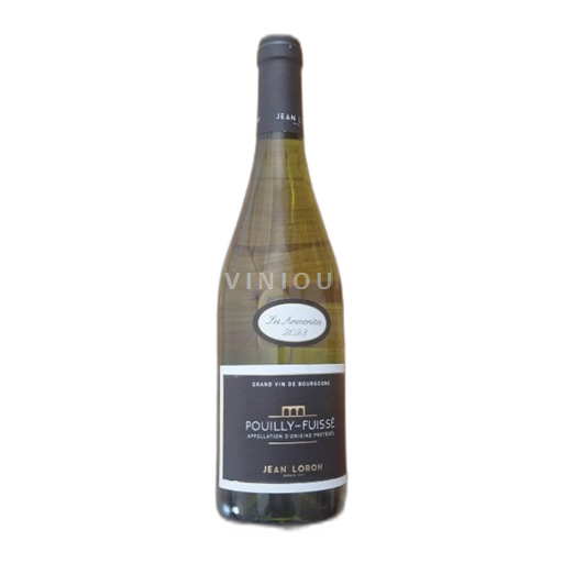 Vin Blanc sec Les Ammonites Jean Loron 2023 France Bourgogne Pouilly-fuissé AOC