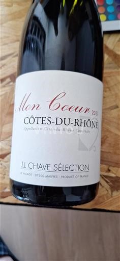 Valle del Rodano Côtes-du-Rhône J.l. Chave Sélection Mon Coeur 2021