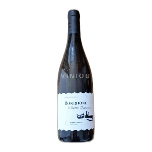 Vin Blanc sec le Blanc Chatoyant Chartreux 2023 France Vallée du Rhône Côtes-du-rhône AOC