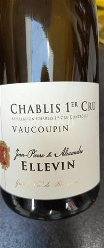 Borgogna Non specificato Jean-Pierre & Alexandre Ellevin Vaucoupin 2023