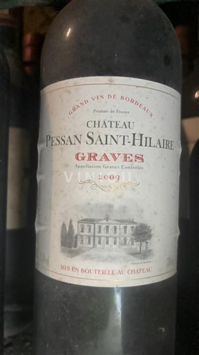 Burdeos Graves Château Pessan Saint Hilaire 2009