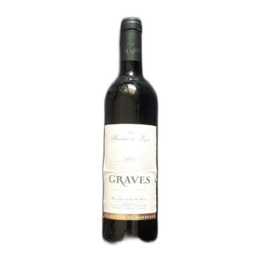 Vin Rouge sec Amandine de Leyrac 2012 France Bordeaux Graves AOC