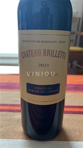 Bordeaux Moulis-en-Médoc Château Brillette 2021