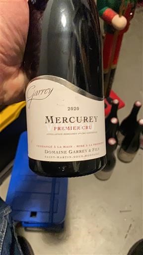 Burgundy Mercurey Premier Cru Garrey & Fils 2020