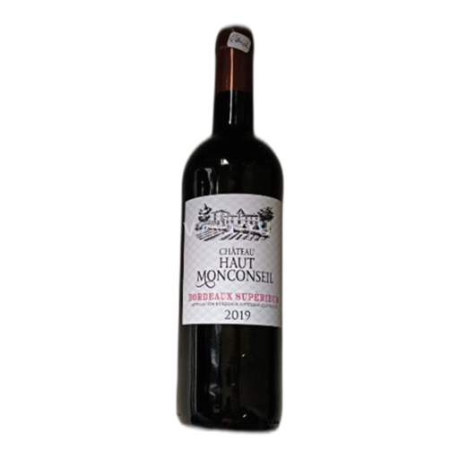 Vin Rouge sec Château Haut Monconseil 2019 France Bordeaux Bordeaux supérieur AOC
