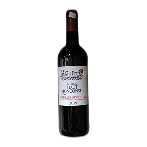 Vin Rouge sec Château Haut Monconseil 2019 France Bordeaux Bordeaux supérieur AOC