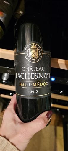 Bordeaux Haut-Médoc Château Lachesnaye 2013