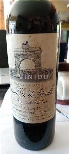 Bordeaux Saint-Julien Grand Cru Château Léoville Las Cases 1970