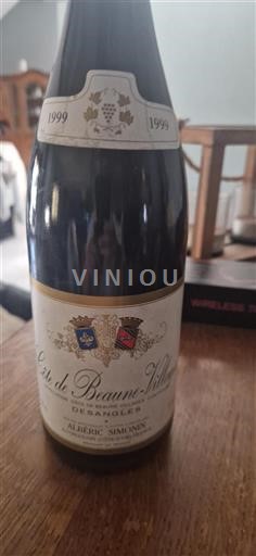Borgoña Côte de Beaune Villages Albéric Simonin Desangles 1999