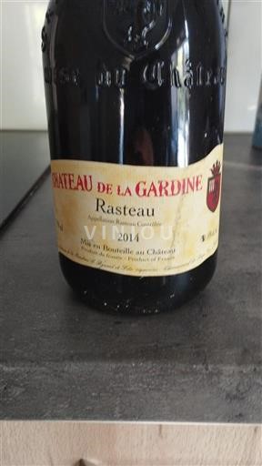 Rhône Valley Rasteau Château La Gardine 2014