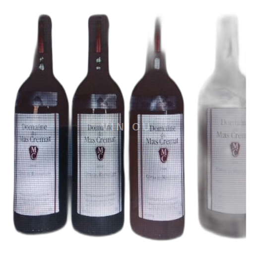 Vin Rouge sec Domaine Mas Cremat 1998 France Roussillon Côtes-du-roussillon AOC