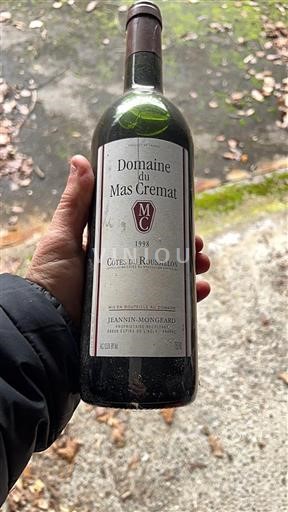 Roussillon Côtes-du-Roussillon Domaine Mas Cremat 1998