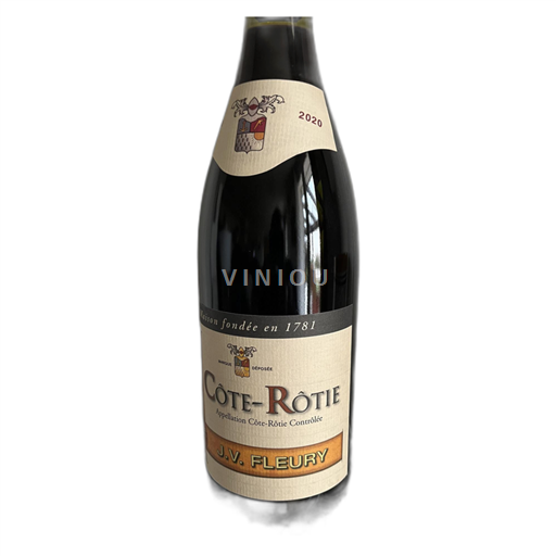 Rhônen laakso Côte-rôtie J.V FLEURY 2020 2020