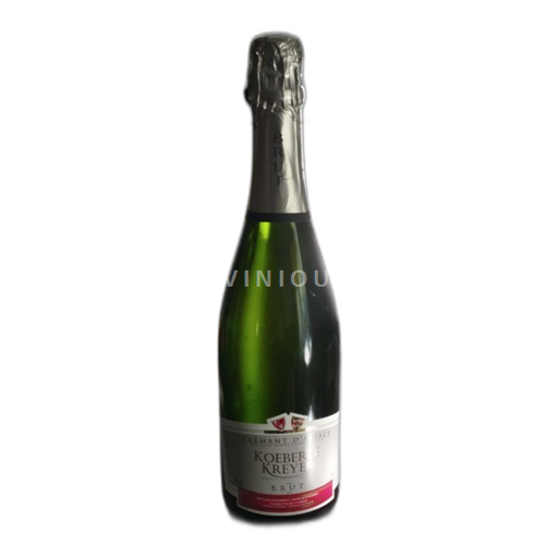 Vin Effervescent Blanc brut Koenigbourg Non millésimé France Alsace Crémant-d'alsace AOC