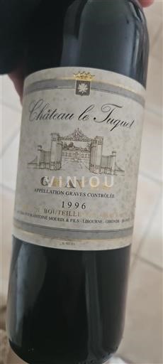 Bordeaux Graves Château Le Tuquet 1996