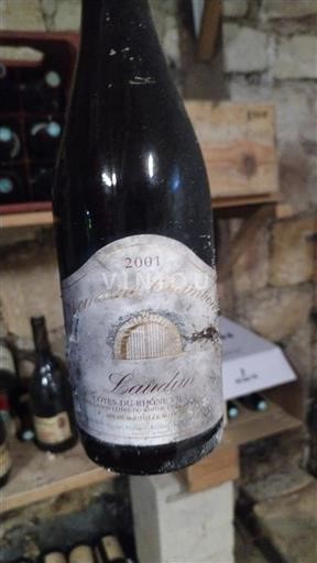 Rhônedalen Ospecificerad Domaine Chaume-Arnaud Laudun 2001