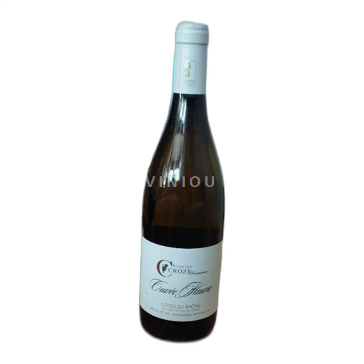 Vin Blanc sec Cuvée Fleurie Domaine Nicolas Croze 2021 France Vallée du Rhône Côtes-du-rhône AOC