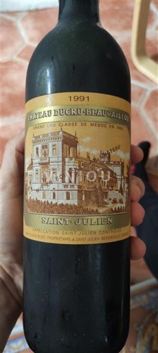 Bordeaux Saint-Julien Grand Cru Château Ducru-Beaucaillou 1991