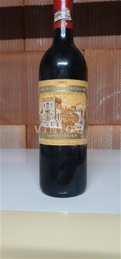 Bordeaux Saint-Julien Grand Cru Château Ducru-Beaucaillou 1991