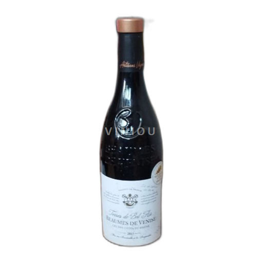Vin Rouge sec Terres de Bel Air 2015 France Vallée du Rhône Beaumes de Venise AOC