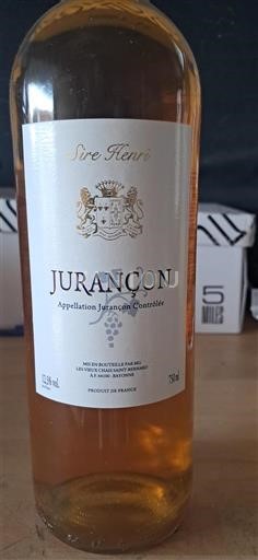 Sydväst Jurançon Sire Henri Icke årgångsbetecknad