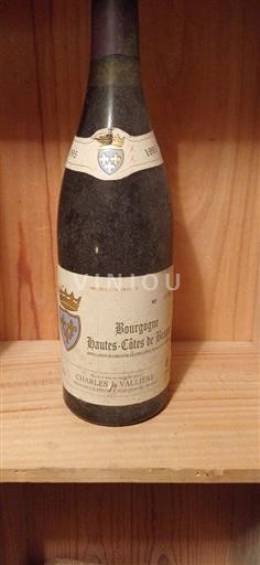 Borgoña Hautes Côtes de Beaune Grand Cru Charles de Vallière 1995
