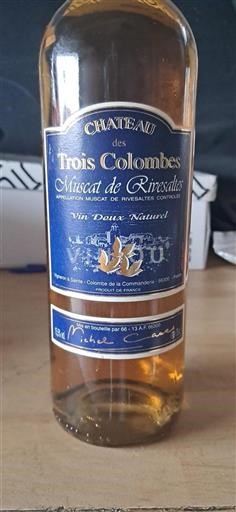 Roussillon Muscat de Rivesaltes Château Des Trois Colombes Não Sazonado