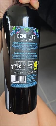 Murcia Yecla Winery On Demuerta Classic 2021