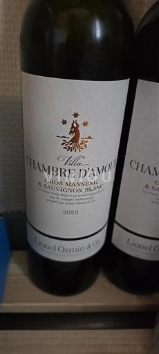 Sud-Ouest Côtes de Gascogne Lionel Osmin & Cie Chambre d'Amour 2023