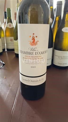 South West Côtes de Gascogne Lionel Osmin & Cie Chambre d'Amour 2023