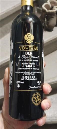 Sud-Ovest Non specificato Les Vignerons de Thézac - Perricard Vin du Tsar 2020