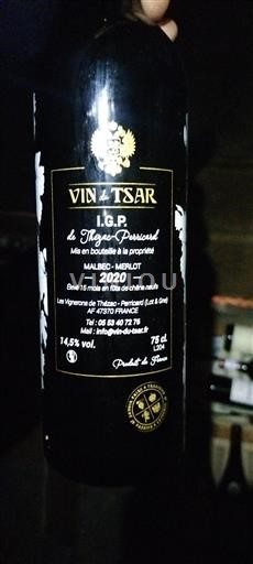Aquitanien und Charente Thézac-Perricard Vin du Tsar 2020