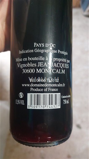 Languedoc e Roussillon Pays d'oc Vignobles Jeanjacques Não Sazonado