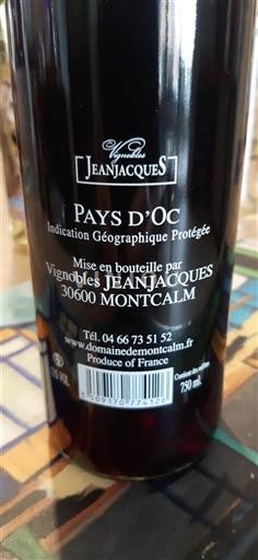 Languedoc-Roussillon Pays d'Oc Vignobles Jeanjacques Niet-geïntegreerd