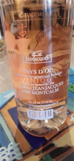 Languedoc og Roussillon Pays d'Oc Vignobles Jeanjaques Ikke årgangsbestemt