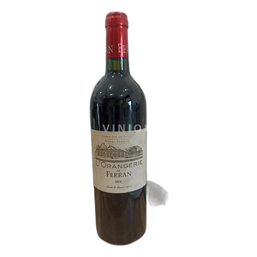 Bordeaux Pessac-Léognan Château Ferran L'Orangerie de Ferran 2014