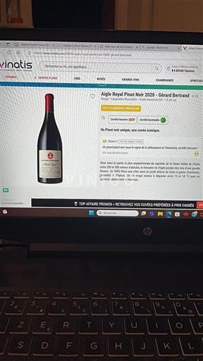 Languedoc ja Roussillon Määrittelemätön Gérard Bertrand Aigle Royal Pinot Noir 2020