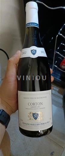 Burgundsko Corton Grand Cru Domaine Maillard Père & Fils 2022