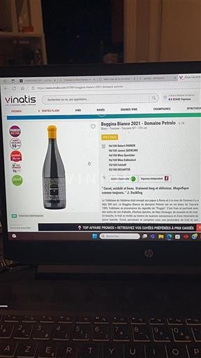 Tuscany Domaine Petrolo Boggina Bianco 2021