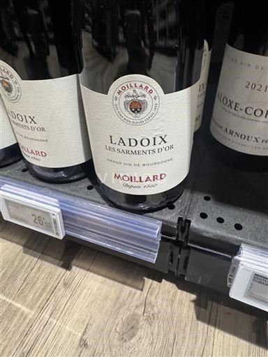 Bourgogne Ladoix Moillard Les Sarments d'Or 2017