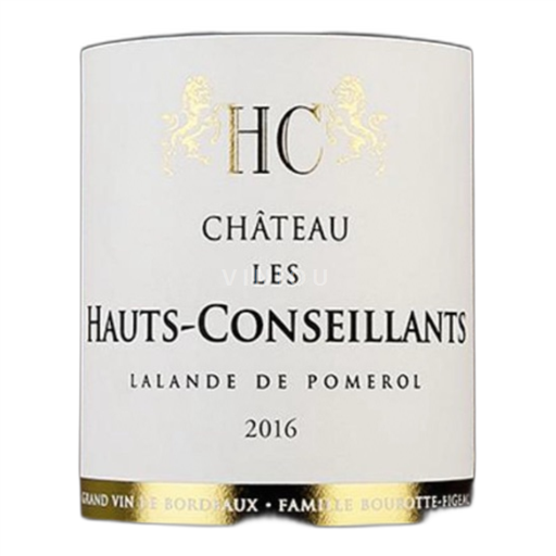 Bordeaux Lalande-de-pomerol Château Les Hauts-Conseillants 2016