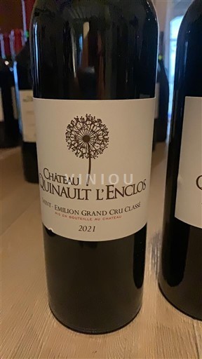 Bordeaux Saint-Émilion Grand Cru Château Quinault l’Enclos 2021