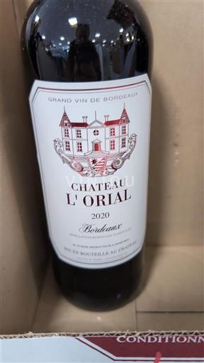 Bordeaux Château L'Orial 2020