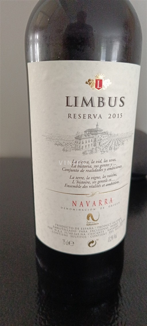 Andalusia Malaga Limbus Reserva 2015
