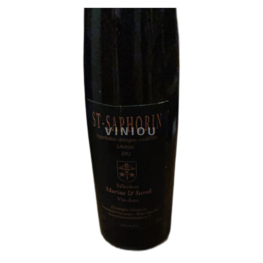 Vaud Lavaux AOC Chappuis Christophe St Saphorin 2012