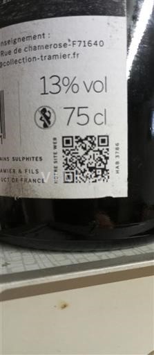Borgonha Não especificado Grand Cru Tramier & Fils Não Sazonado