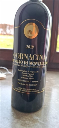 Тоскана Брунелло ді Монтальчино Fornacina 2019